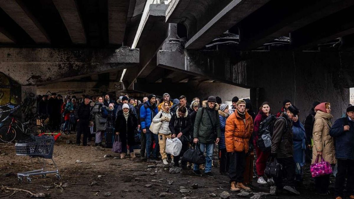 Selon l'ONU, plus de 14 millions d'individus ont quitté leur pays depuis le commencement du conflit.