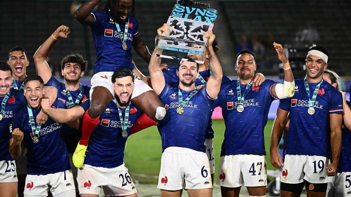 Antoine Dupont et l'équipe de France triomphent au tournoi de Los Angeles