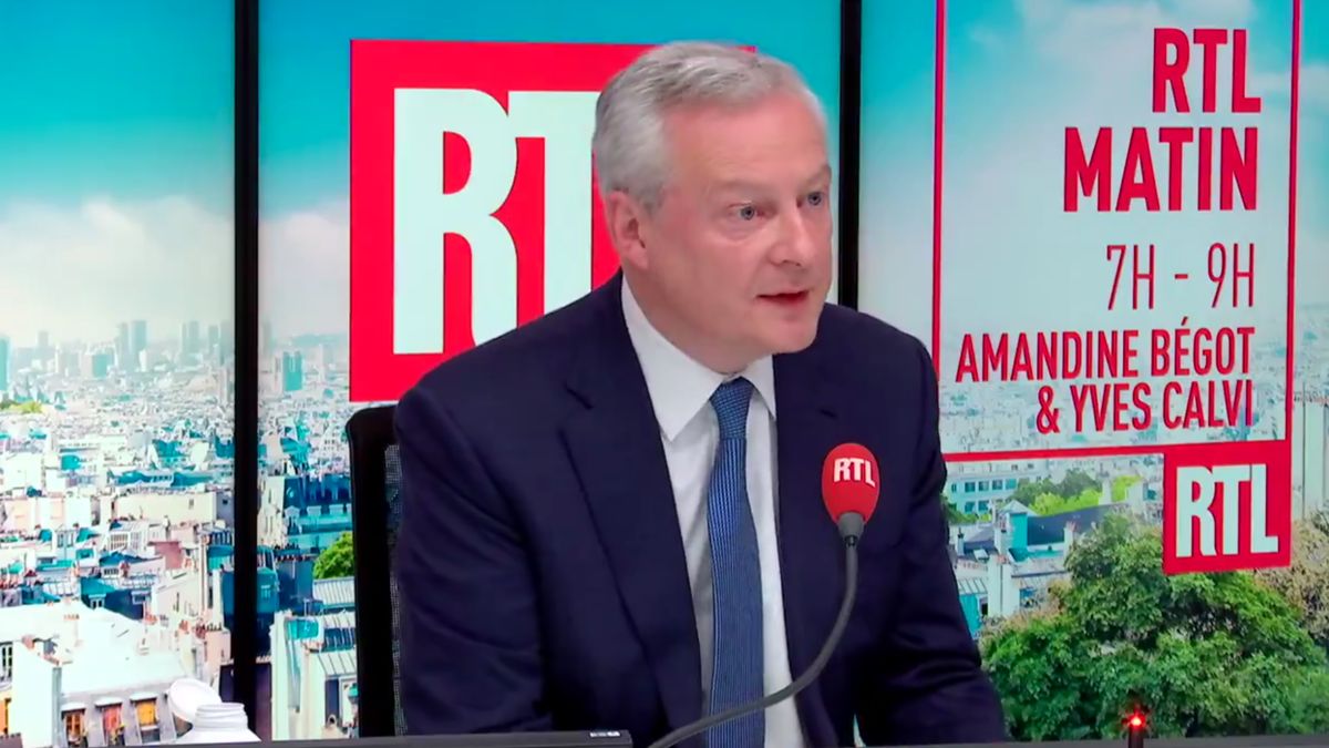 Bruno Le Maire atribuye el aumento del déficit público al fin de la inflación y a la caída de los ingresos del IVA