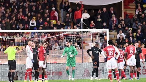 VIVIR. Mónaco-PSG: Mbappé sustituido al descanso (0-0)