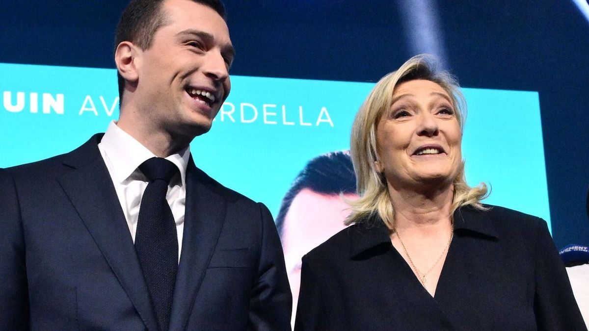 Jordan Bardella souhaite que les élections européennes marquent le début d'une alternance à Emmanuel Macron