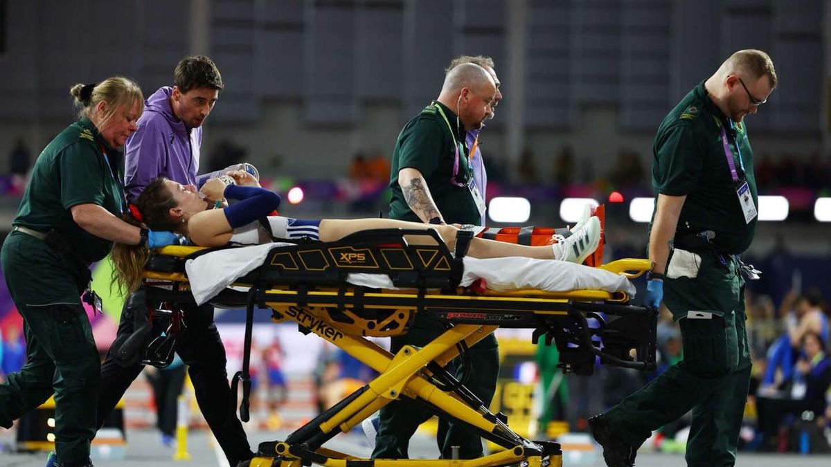 La grave blessure de la perchiste Margot Chevrier aux Championnats du Monde d'Athlétisme en Salle