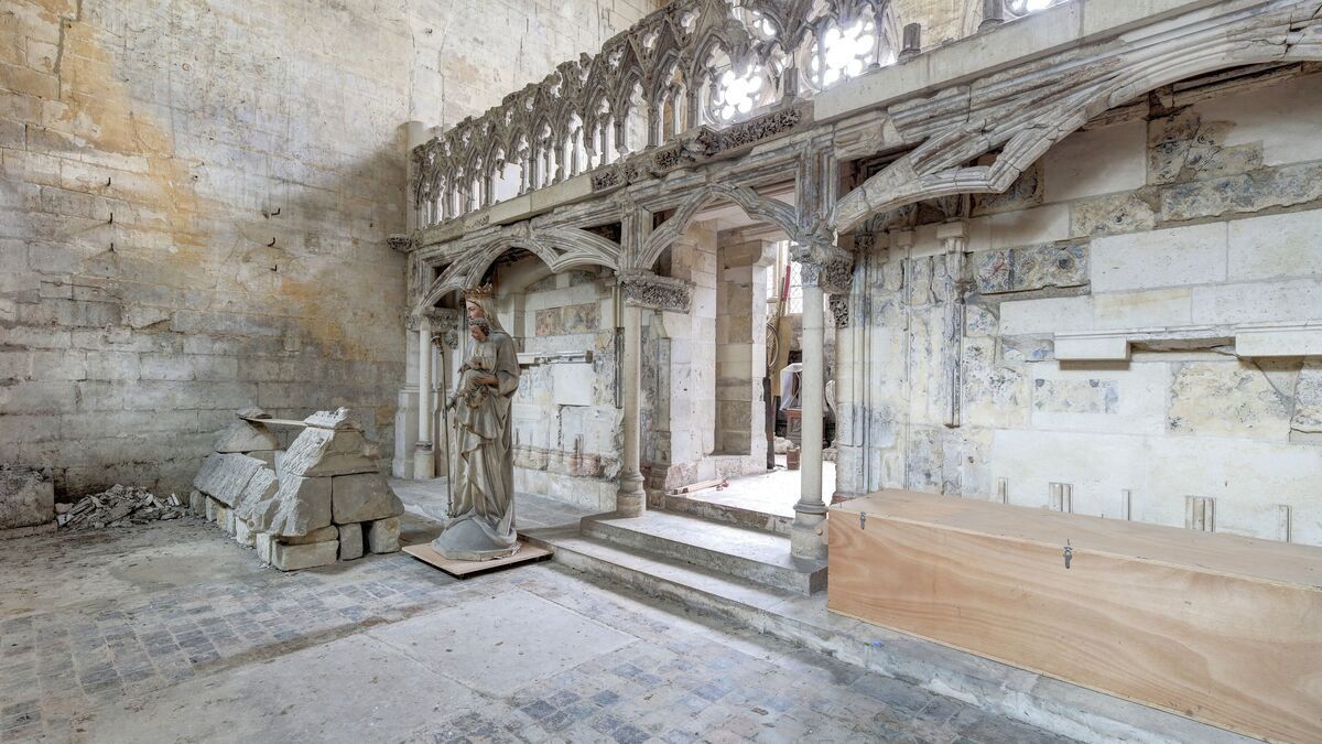 La majestueuse cathédrale gothique de Noyon sélectionnée pour le Loto du patrimoine 2024