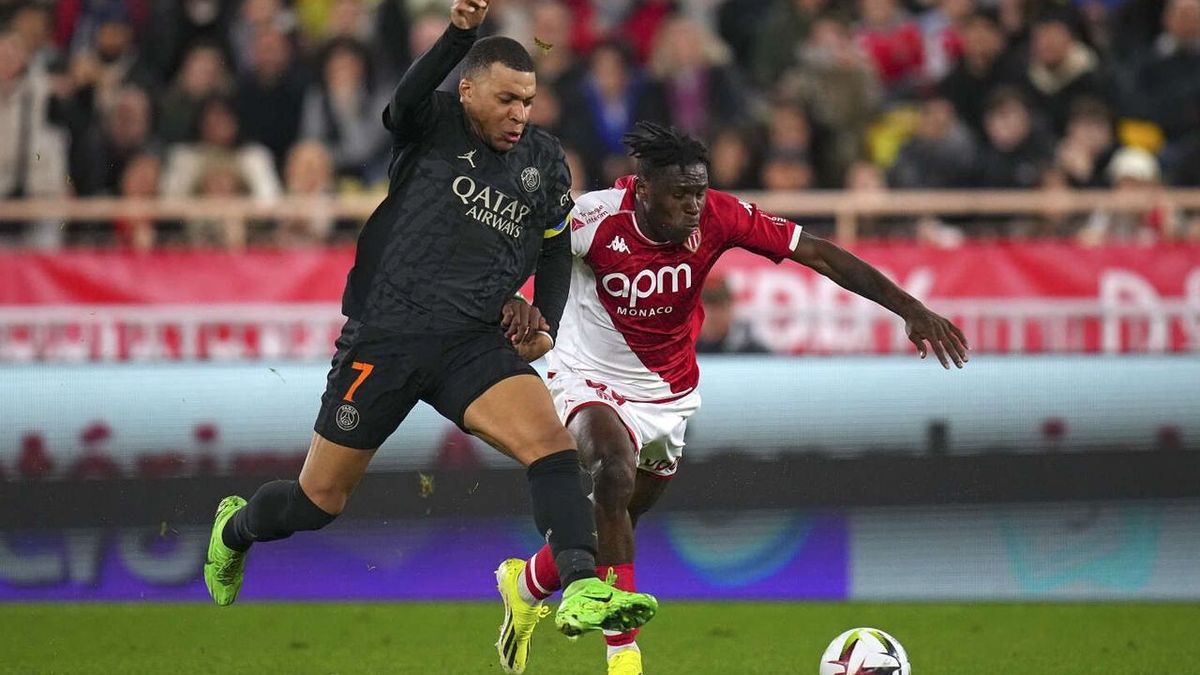 Match nul du PSG à Monaco, Mbappé sorti à la mi-temps avant la Ligue des Champions