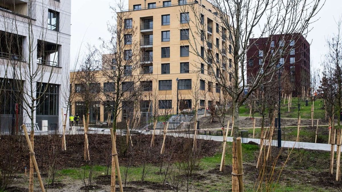 Un autre village olympique à Dugny en Seine-Saint-Denis : malgré son éloignement, sa réalisation suscite la joie