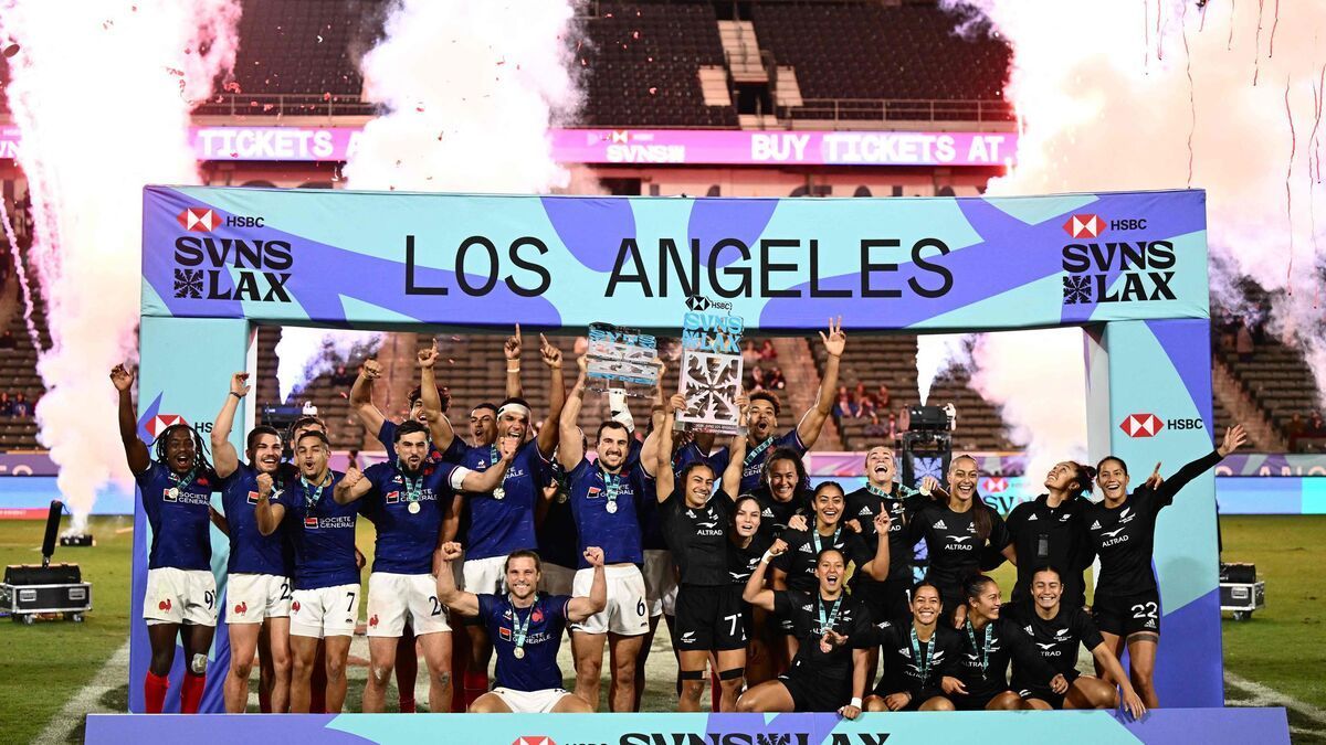 Victoire des Bleus à Los Angeles en Rugby à 7, grâce à Antoine Dupont