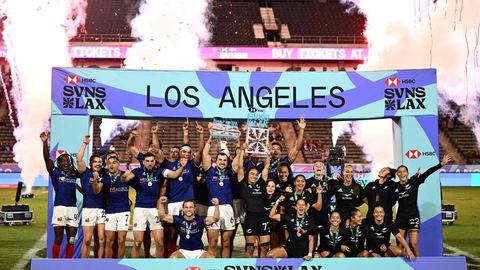 Victoire des Bleus à Los Angeles en Rugby à 7, grâce à Antoine Dupont