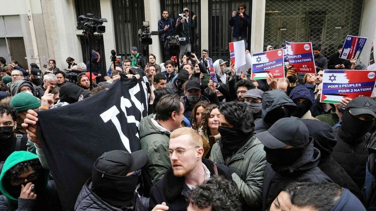 Continuidad de la movilización pro-palestina ante un tenso enfrentamiento con manifestantes pro-israelíes