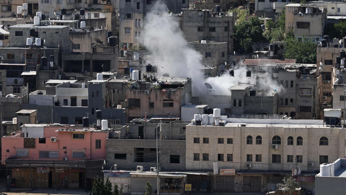 Dix Palestiniens tués durant un raid dans un camp de réfugiés en Cisjordanie, selon l'armée Israélienne