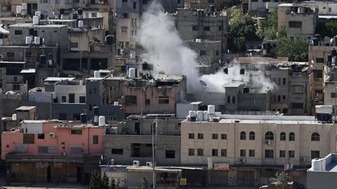 Dix Palestiniens tués durant un raid dans un camp de réfugiés en Cisjordanie, selon l'armée Israélienne
