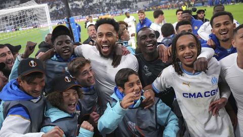 L'OM se qualifie pour les demi-finales de la Ligue Europa pour sauver sa saison.