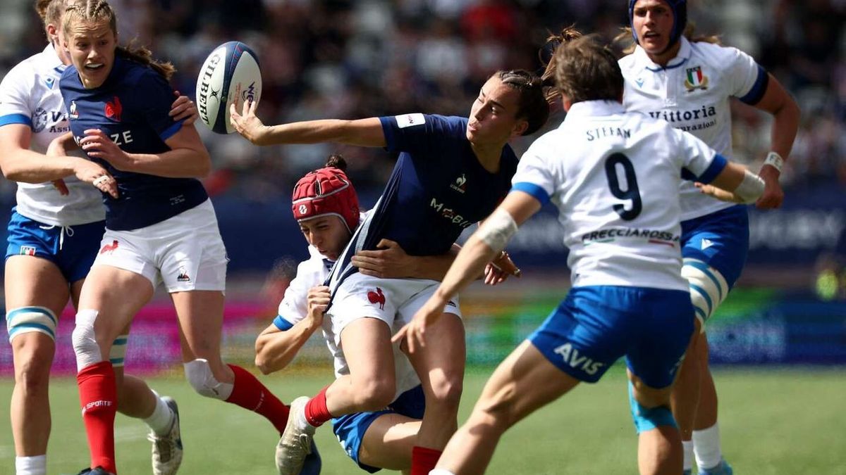La France remporte une victoire incontestée contre l'Italie