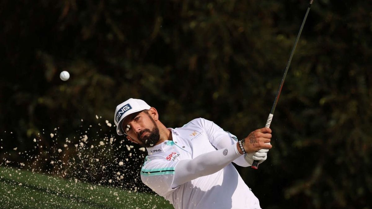 Matthieu Pavon, débutant déterminé au lancement du Masters d'Augusta de golf