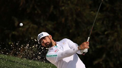 Matthieu Pavon, débutant déterminé au lancement du Masters d'Augusta de golf