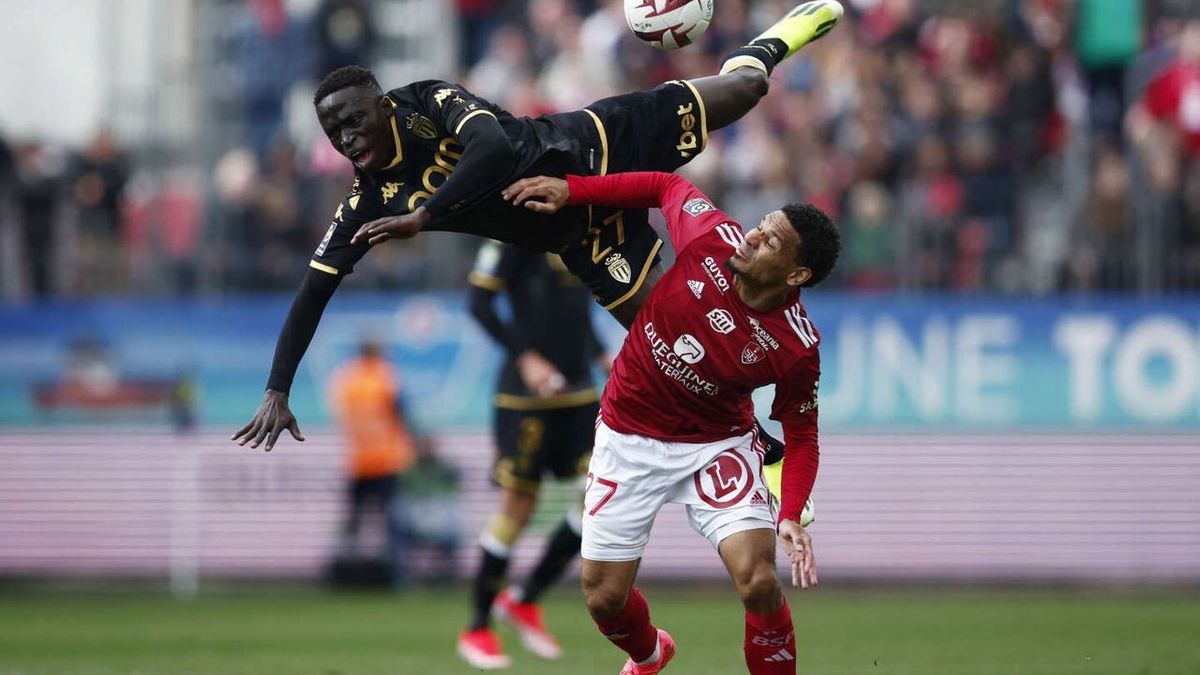 Monaco surpasse Brest pour saisir la deuxième place, Lille se rapproche de la Ligue des champions