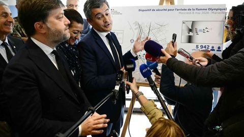 Nouveau Dispositif de Sécurité et Espace Dédié à l'Accueil de la Flamme Olympique à Marseille