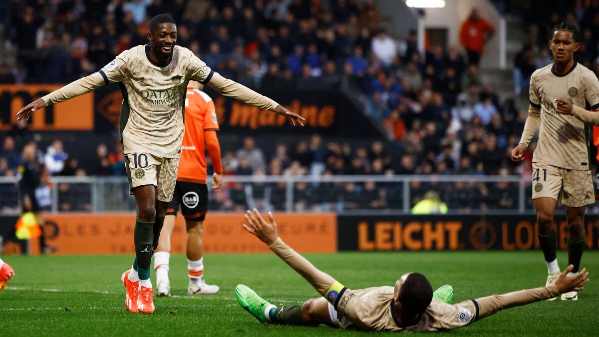 Paris se rapproche du titre après une victorieuse écrasante sur Lorient (4-1)