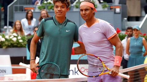 Rafael Nadal impitoyable face au très jeune Darwin Blanch pour son ultime match à Madrid