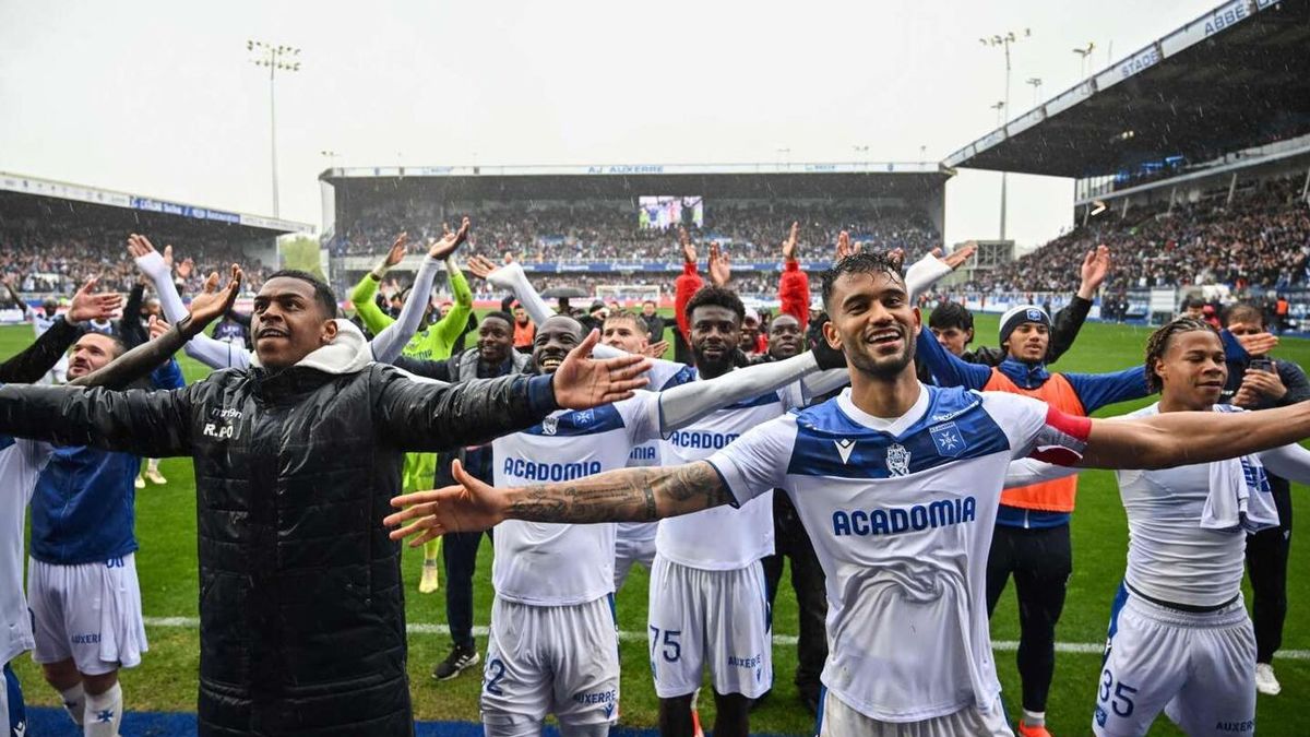 Auxerre confirme son ascension en Ligue 1