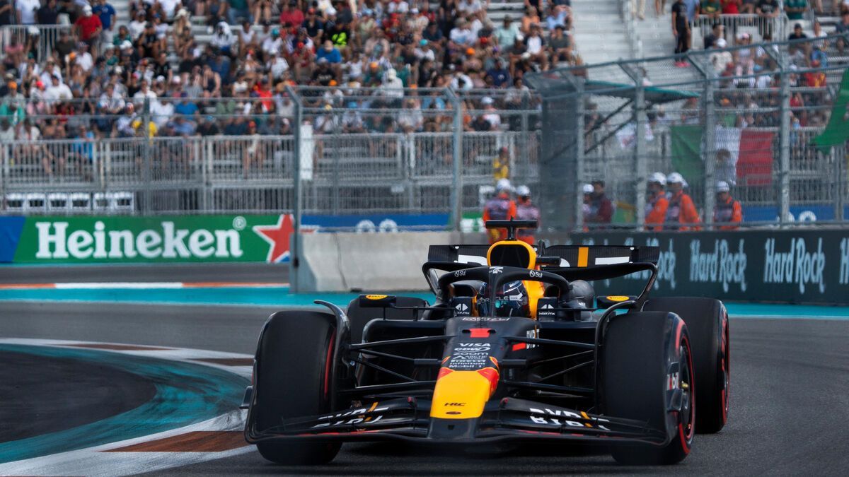 Formule 1 GP de Miami : Verstappen en pole position pour la course sprint, Leclerc en seconde place