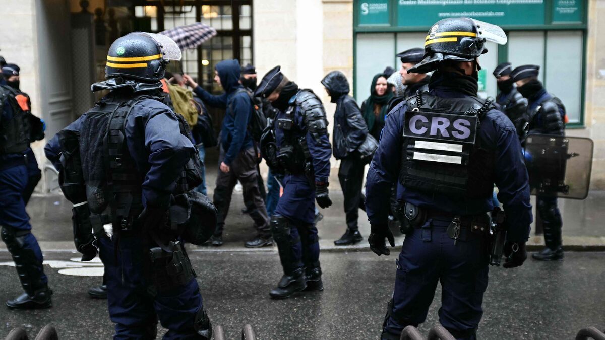 Manifestant Pro-Palestinien de la Sorbonne jugé en procès accéléré à Paris vendredi