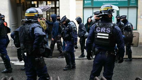 Manifestant Pro-Palestinien de la Sorbonne jugé en procès accéléré à Paris vendredi