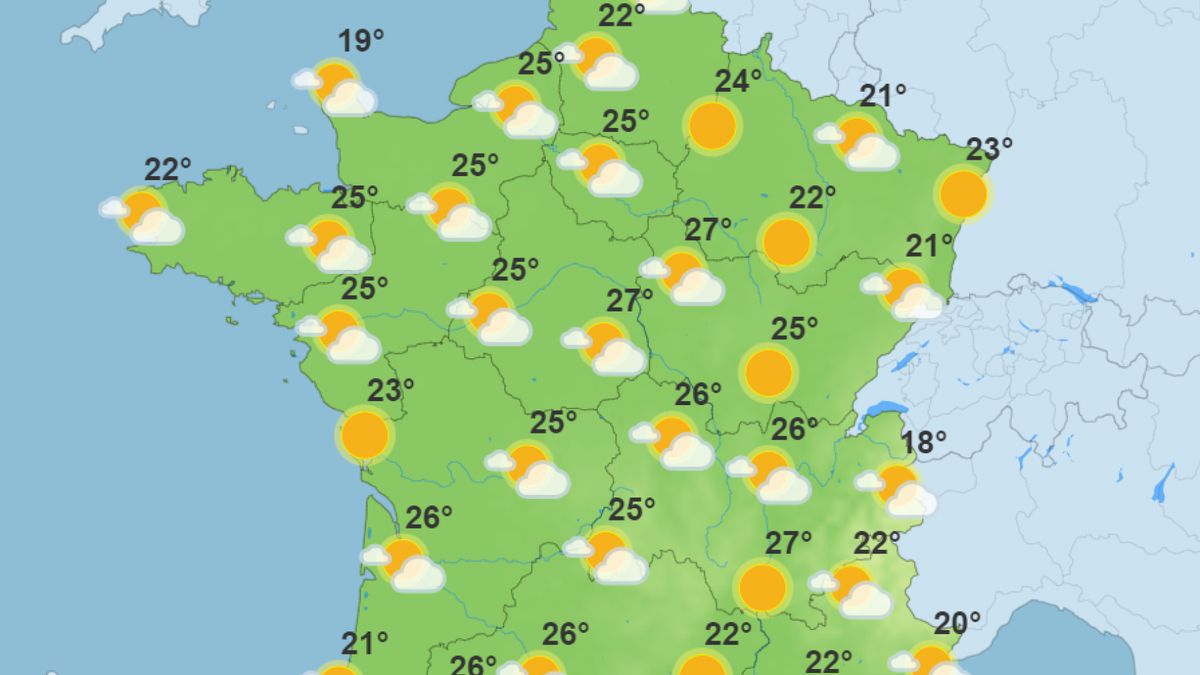 Prévisions météo : Un week-end de l'Ascension ensoleillé et chaud du mercredi 8 au dimanche 12 mai