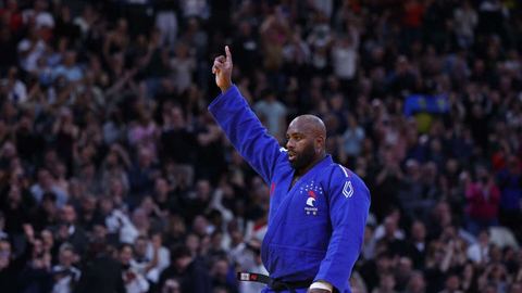 Teddy Riner, gagnant du Grand Slam de Douchanbé, impressionne et se démarque en vue des Jeux Olympiques de Paris 2024