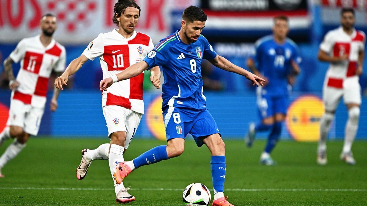 DIRECT. Match nul à la mi-temps entre la Croatie et l'Italie