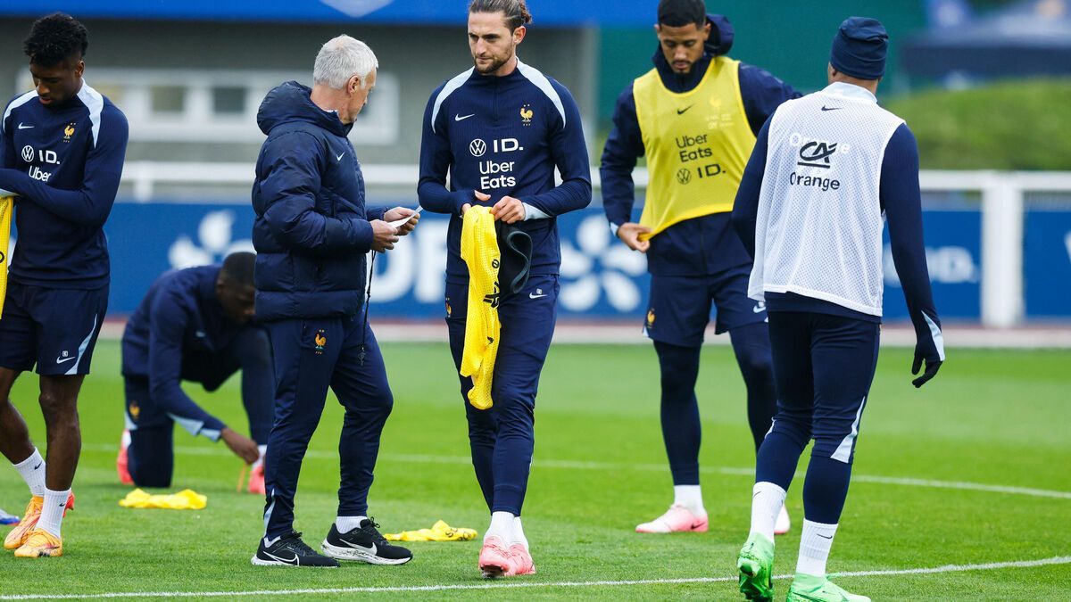 Équipe de France : Hernandez réduit son entraînement, Rabiot de retour à plein temps, Tchouaméni encore en mi-temps