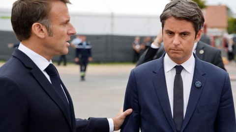 Gabriel Attal cuestiona los comentarios de Emmanuel Macron sobre la reforma del desempleo
