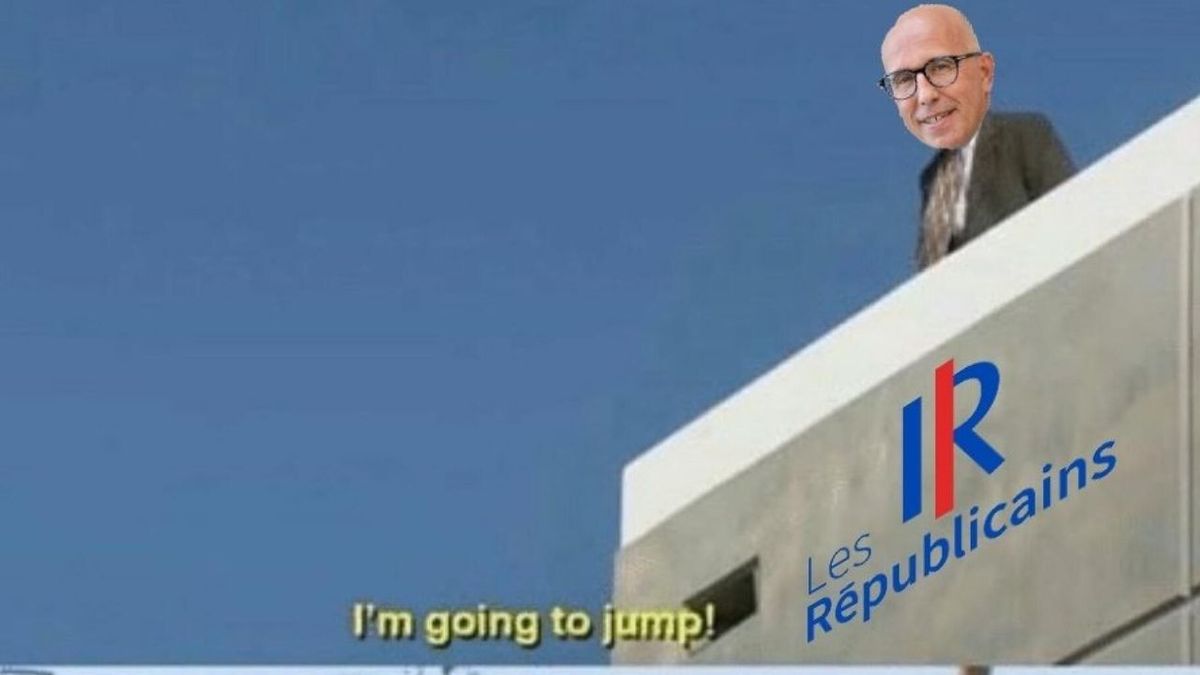L'emprisonnement d'Éric Ciotti dans les bureaux des Républicains mérite le détour.
