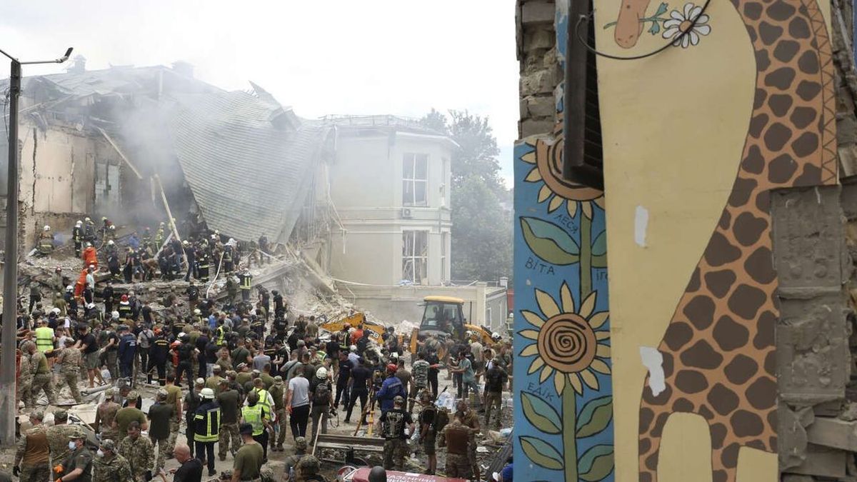 Des engins explosifs russes ont touché Kiev, incluant parmi les victimes les enfants ukrainiens les plus vulnérables