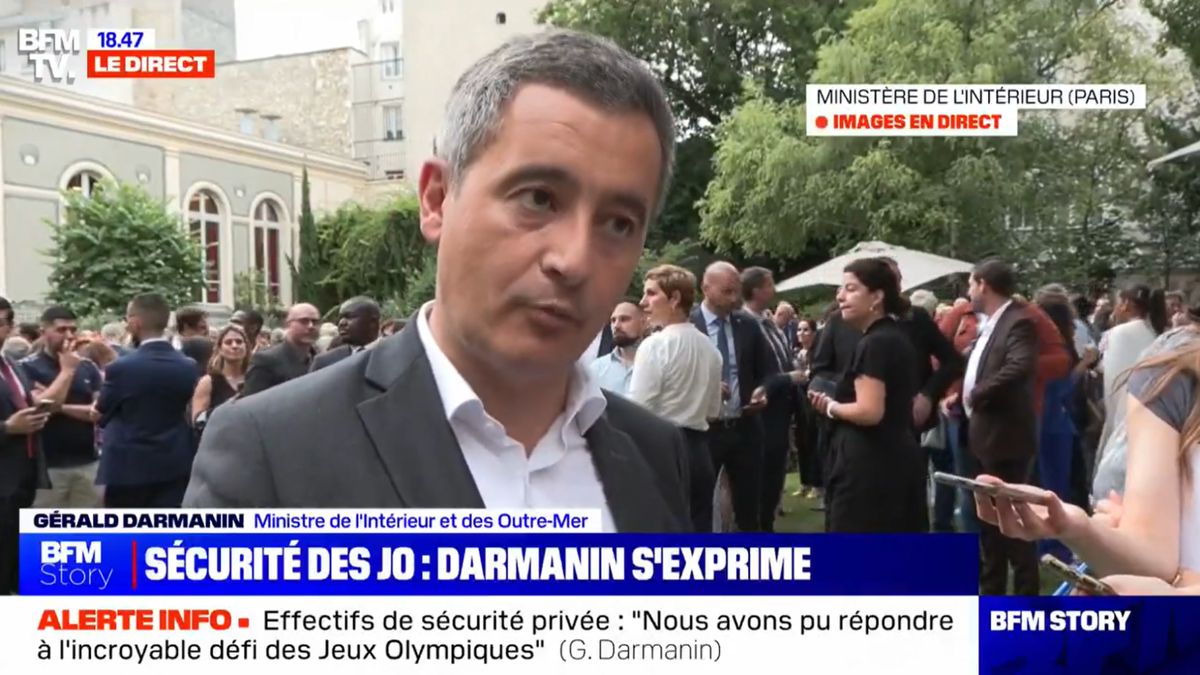 La délégation israélienne sous surveillance constante du GIGN, déclare Darmanin