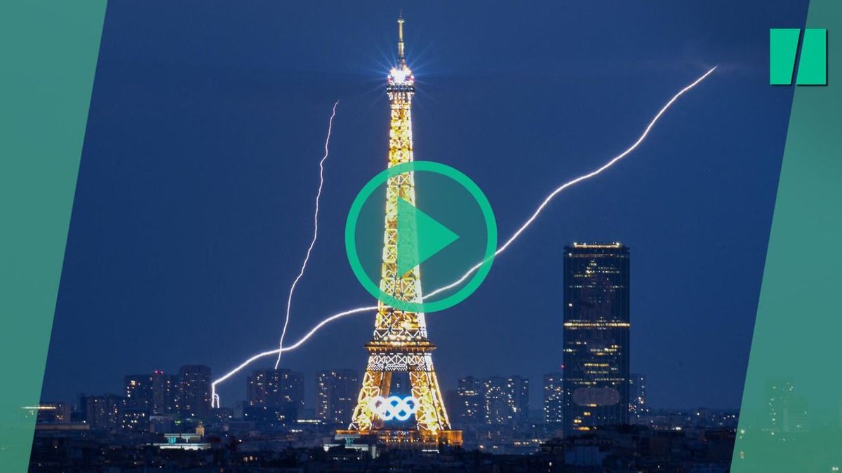 Ce jeudi soir à Paris, une tempête majeure déclenche des éclairs et des précipitations torrentielles