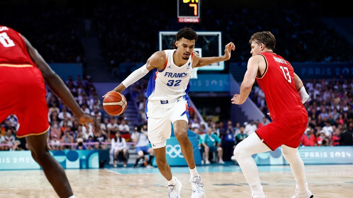 EN DIRECT. Jeux Olympiques Paris 2024 : L'équipe française de basket peine contre l'Allemagne