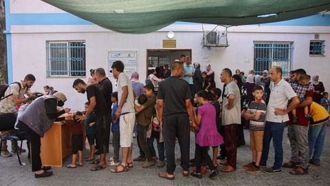 500 000 enfants palestiniens à Gaza ont déjà été vaccinés contre la polio