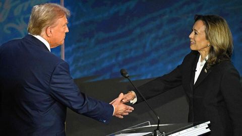 Débat présidentiel américain : Immigration, avortement, guerre, fausses nouvelles...cinq points clés de la confrontation entre Trump et Harris