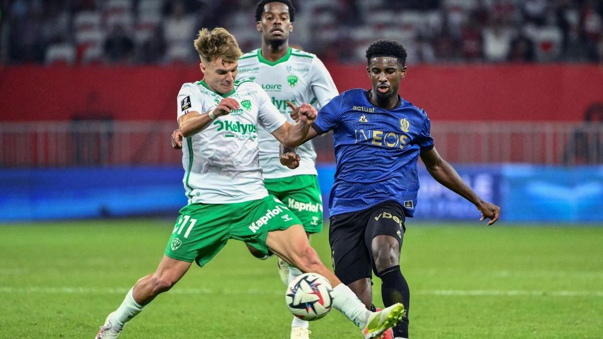 Nice estampille un record du 21e siècle en Ligue 1 avec six buts à la mi-temps contre Saint-Etienne