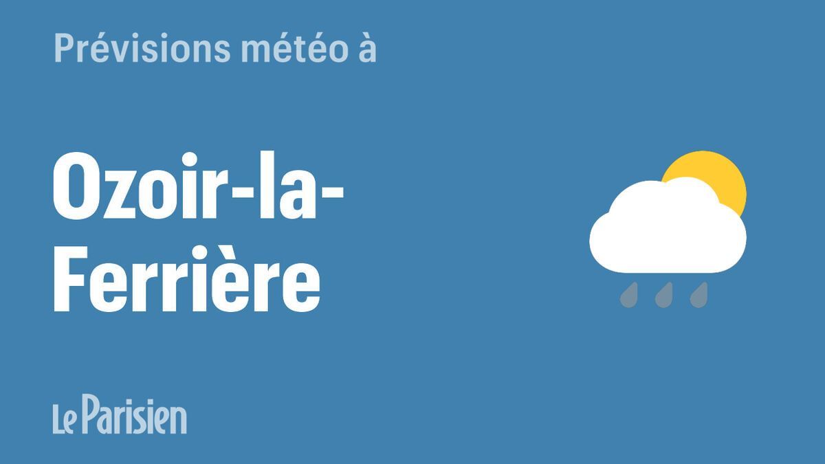 Prévisions météorologiques pour 7 jours à Ozoir-la-Ferrière (77)