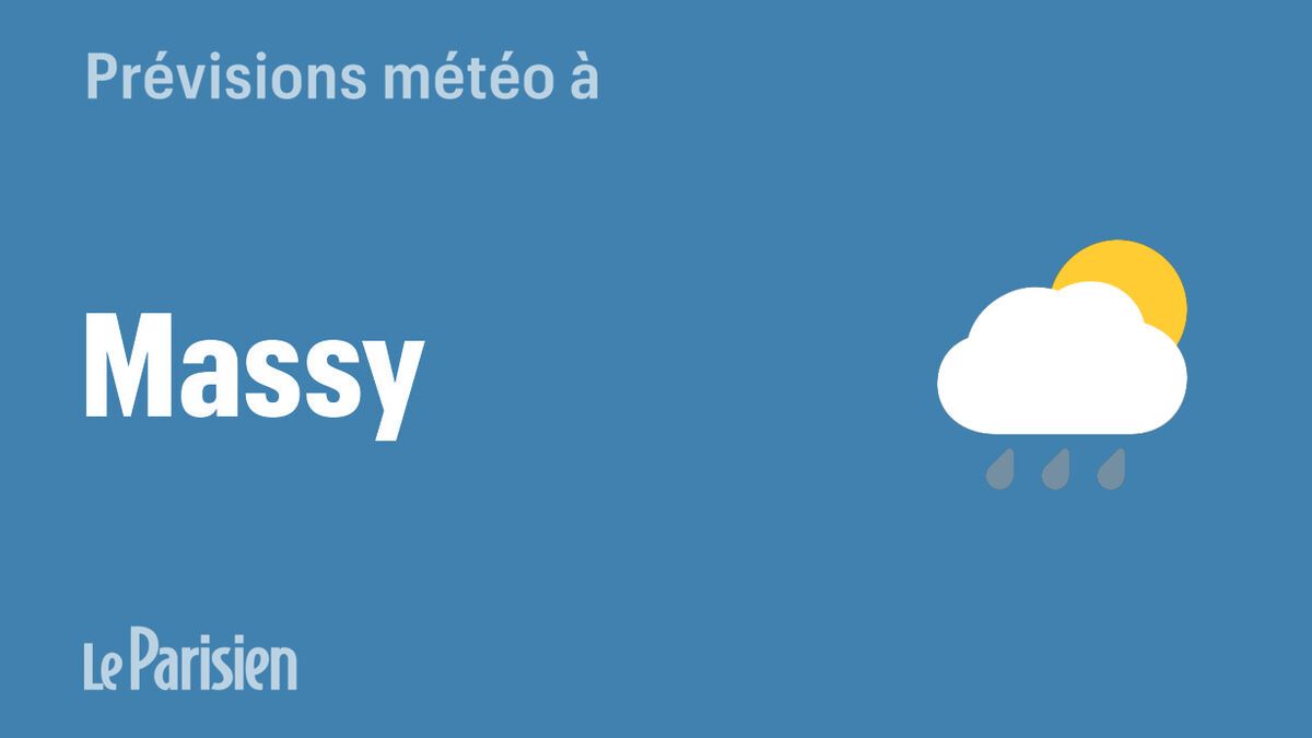 Prévisions météorologiques sur 7 jours pour Massy (91)