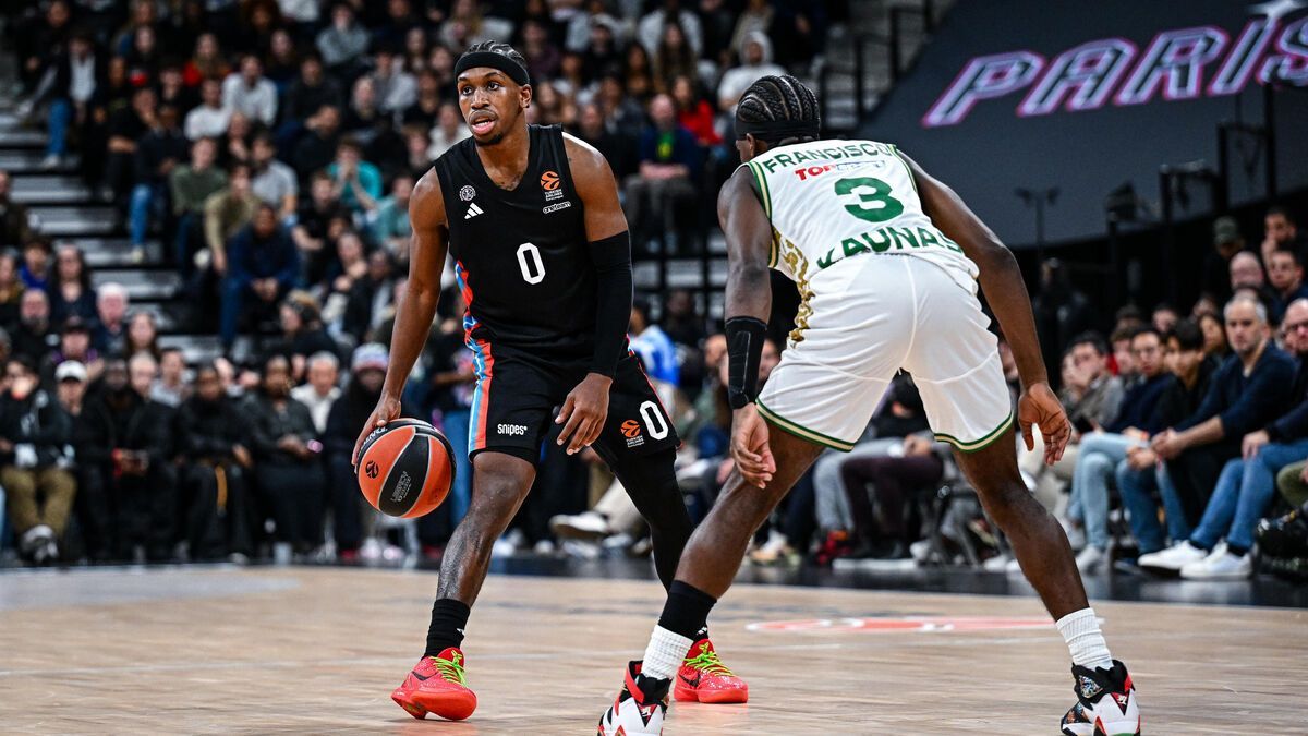 Euroligue : T.J. Shorts, meneur du Paris Basketball, désigné joueur du mois de novembre.