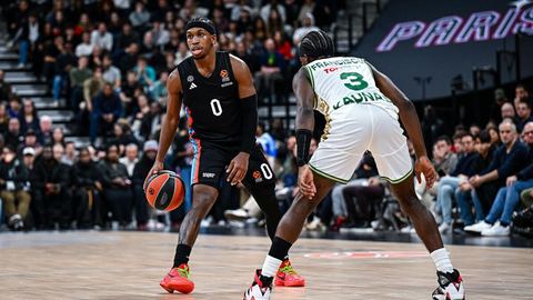 Euroligue : T.J. Shorts, meneur du Paris Basketball, désigné joueur du mois de novembre.