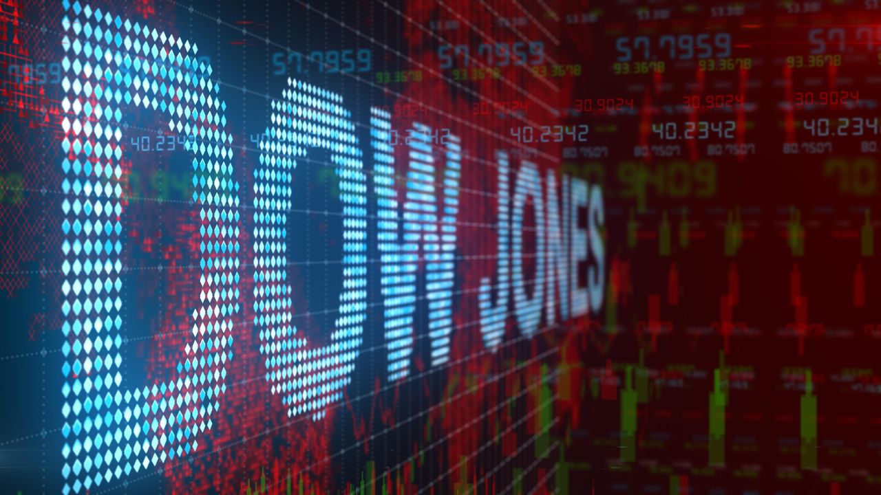 Hva er APPLE-selskapet oppført på DOW JONES?