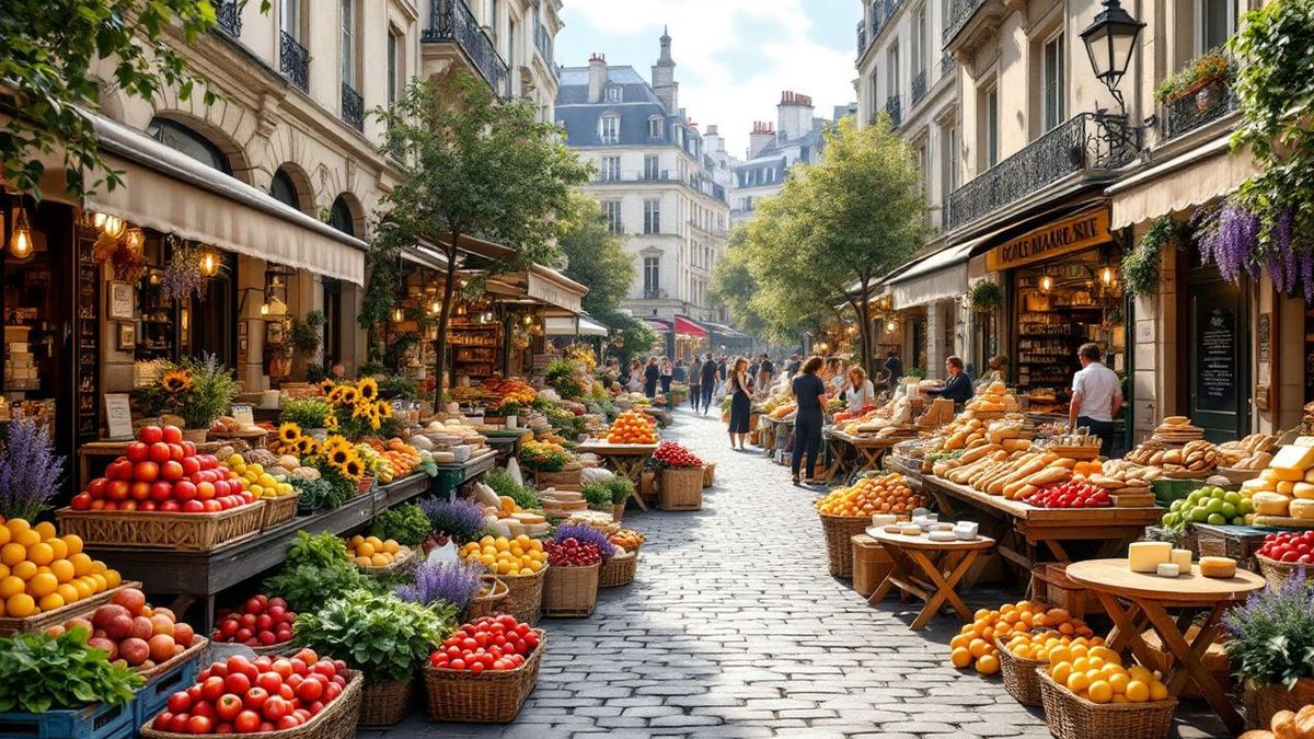 Quels marchés locaux visitez à Paris ?