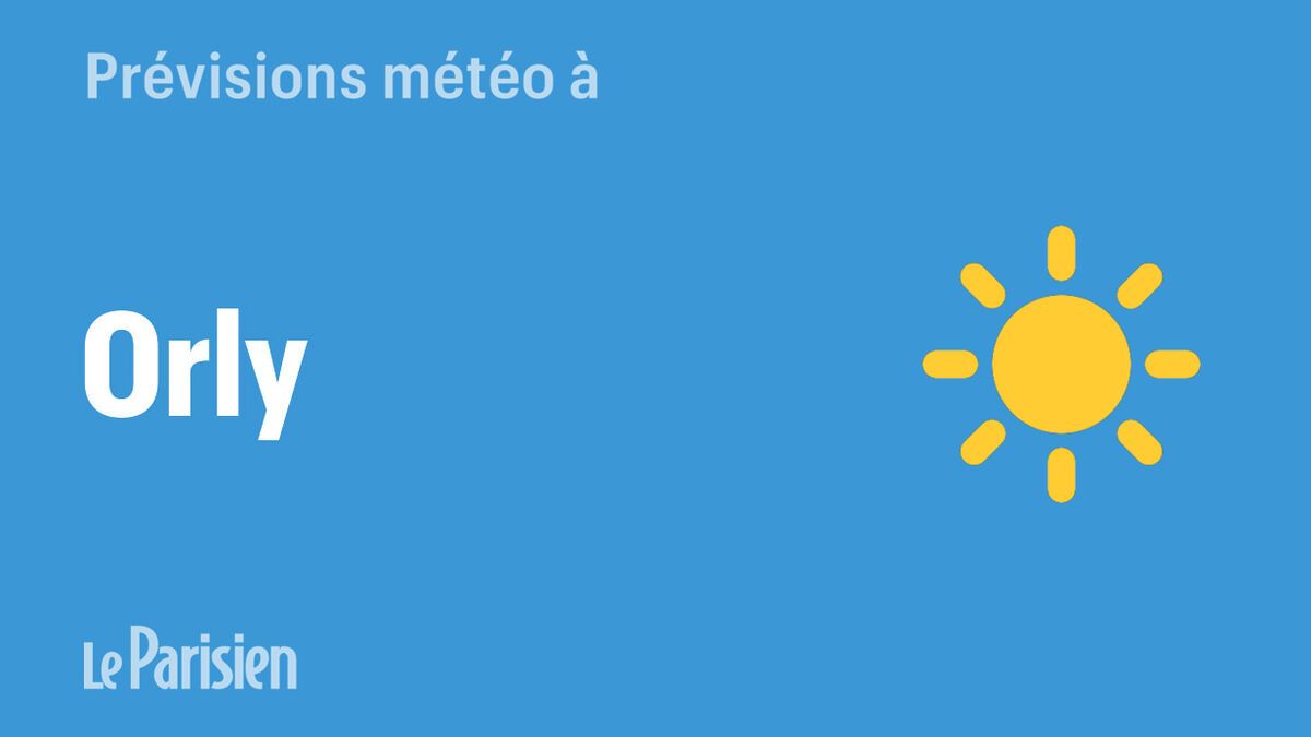 Prévisions météorologiques pour Orly (94) sur une semaine
