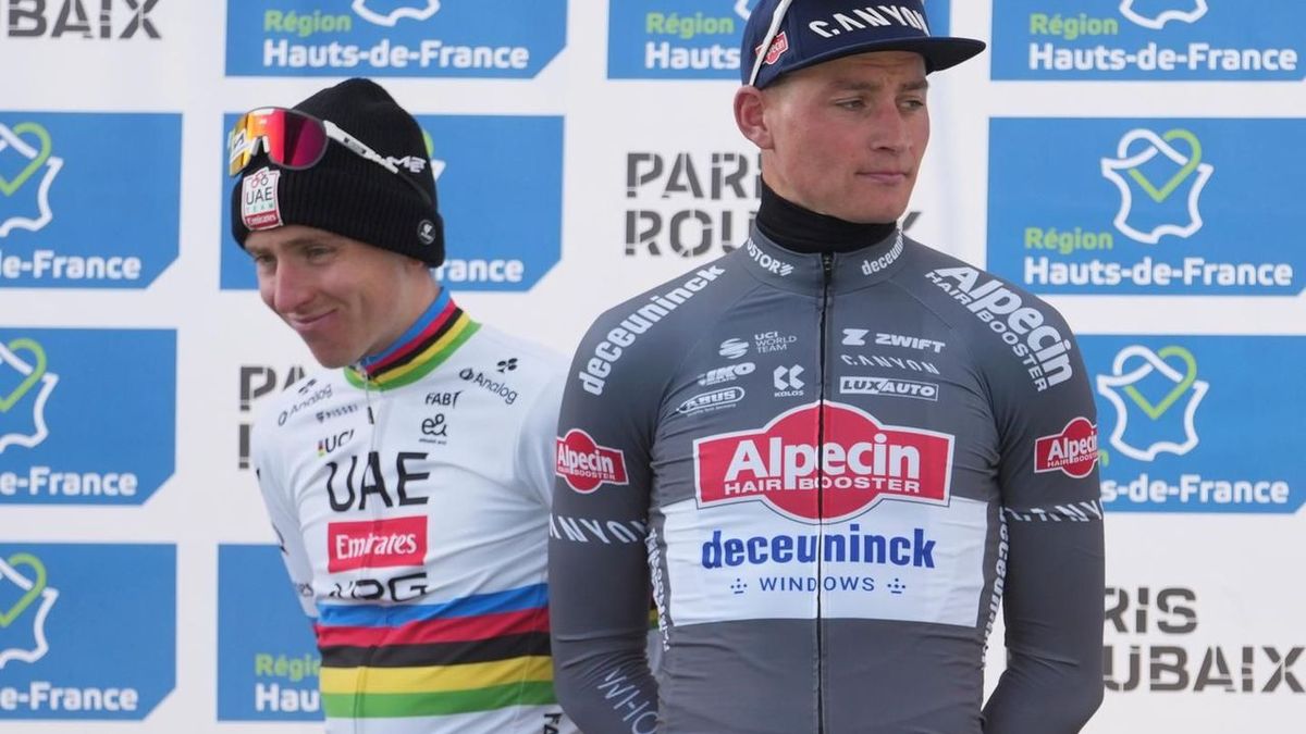 Le face-à-face entre Mathieu Van der Poel et Tadej Pogacar a électrisé Paris-Roubaix