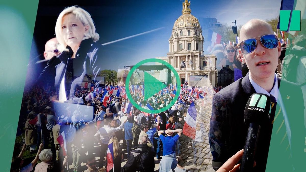 Réunion de Marine Le Pen : l'inconditionnel dévouement de ses partisans qui n'ont foi qu'en elle.