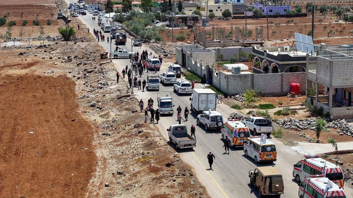 Premier convoi d'assistance humanitaire arrive à Soueida suite à une semaine de conflits ayant fait plus de 1 000 victimes