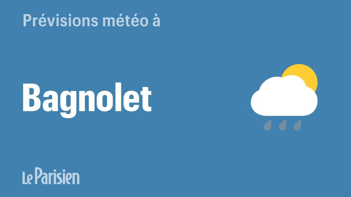 Prévisions Météorologiques pour Bagnolet (93) sur 7 Jours
